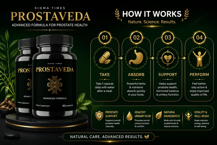 How Prostaveda is designed to work